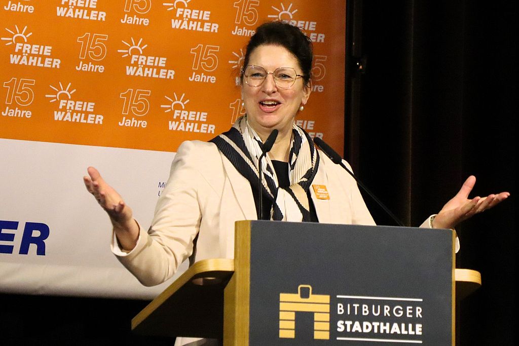 Foto René Wehnert: Bundesparteitag, Christine Singer 