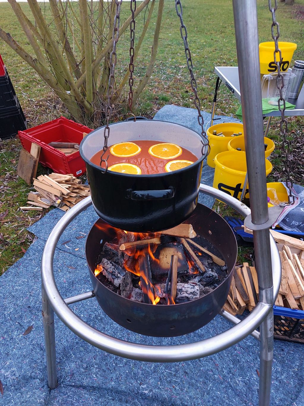 Fotograf: Steffi Igel / Glühwein & Punsch am Eisweiher