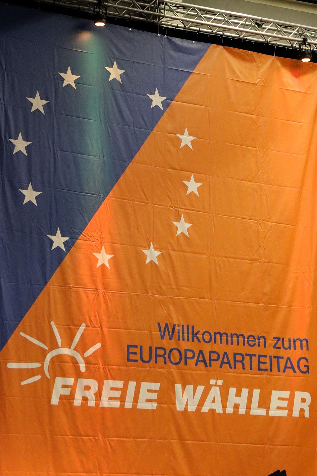 Foto: René Wehnert, Bundesparteitag 2023 in Fulda - Fahne 2