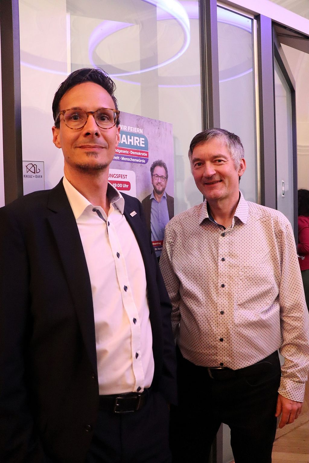 Foto René Wehnert:Verfassungsfest - Stefan Mächtel und René Wehnert