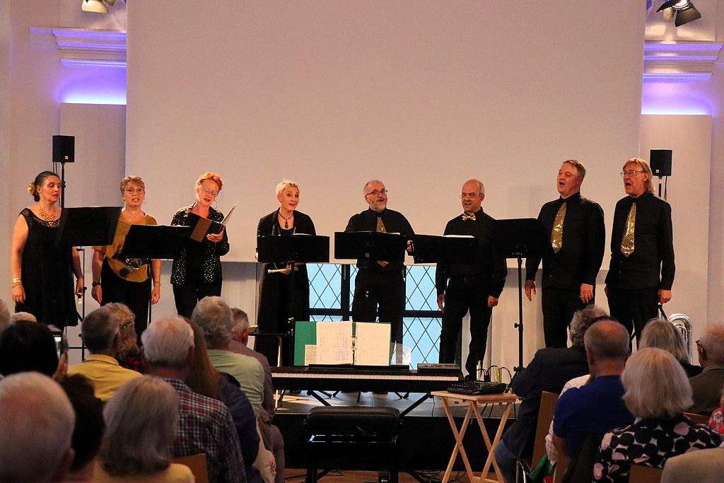 Foto René Wehnert:Verfassungsfest - Vokalensemble Goldsinger