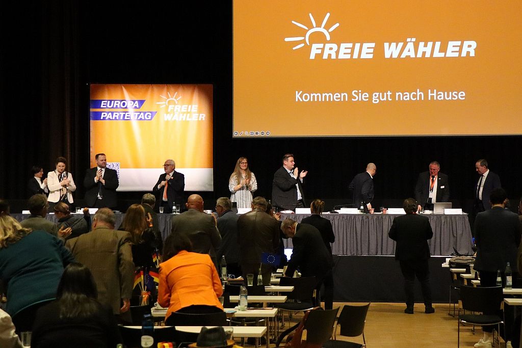 Foto René Wehnert: Bundesparteitag, Verabschiedung
