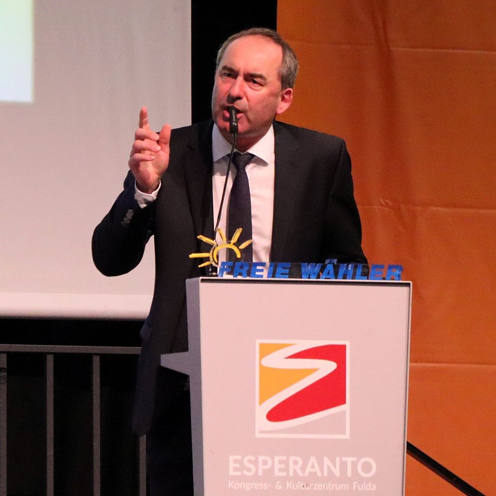 Foto: René Wehnert, Bundesparteitag 2023 in Fulda - Hubert Aiwanger