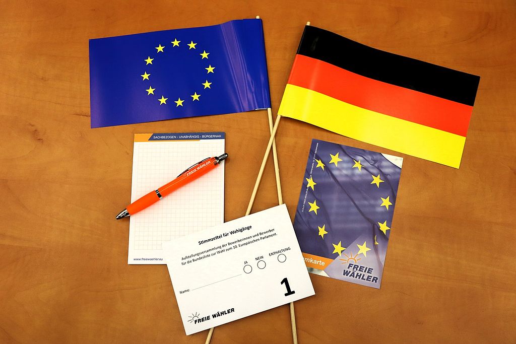 Foto: René Wehnert - Deko vom Bundesparteitag in Fulda