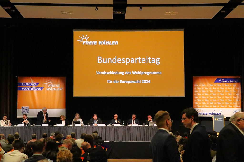 Foto René Wehnert: Bundesparteitag, Verabschiedung des Wahlprogramms für die Europawahl