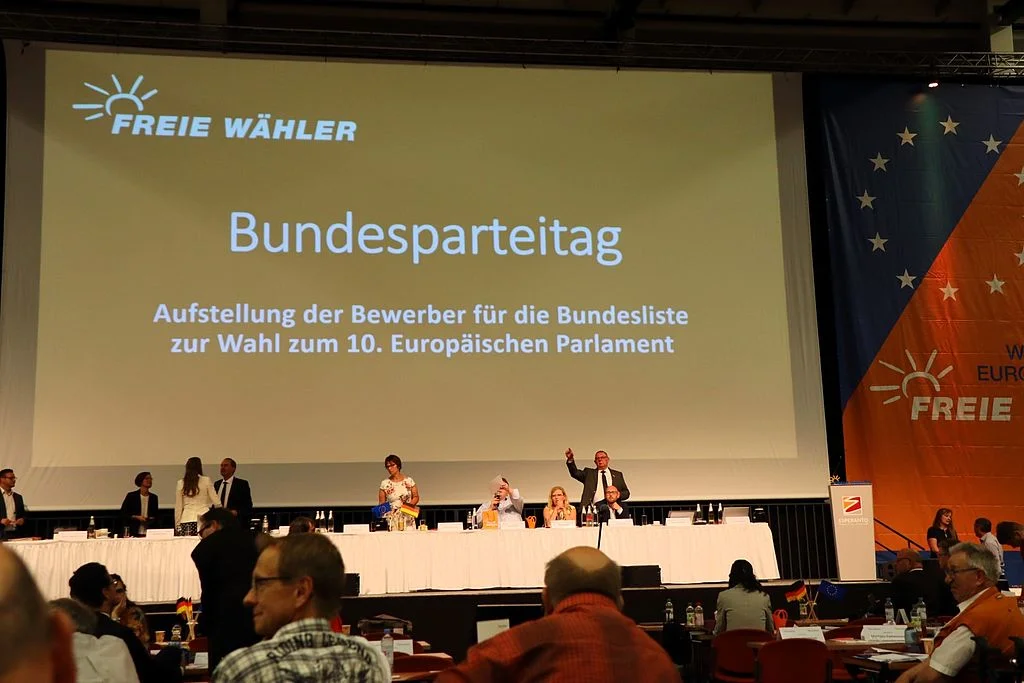 Foto: René Wehnert, Bundesparteitag 2023 in Fulda - Aufstellung der Kandidaten für die Europawahl