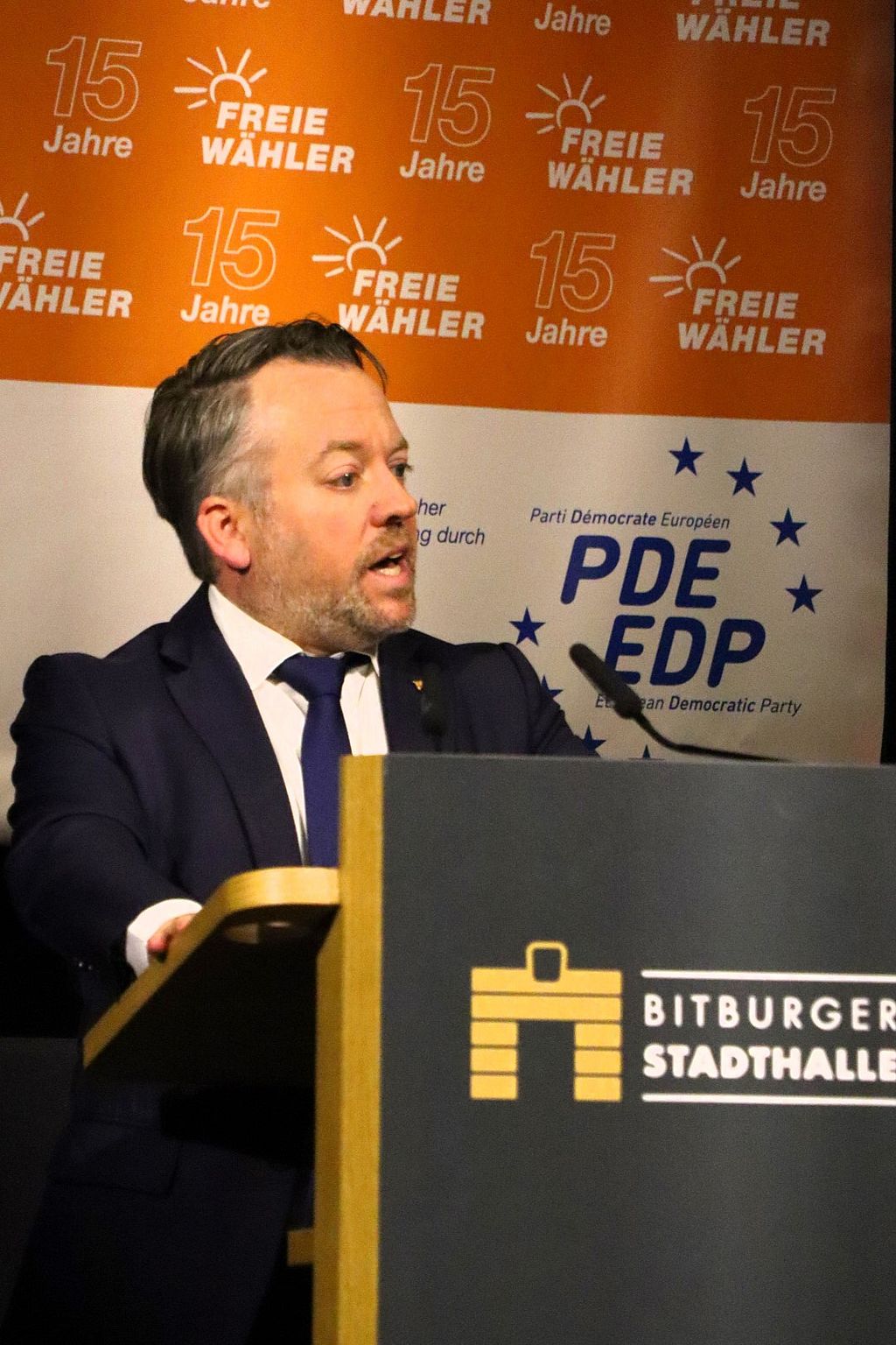Foto René Wehnert: Bundesparteitag, Stefan Wefelscheid