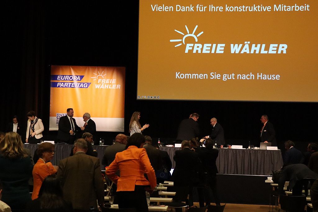 Foto René Wehnert: Bundesparteitag, Verabschiedung