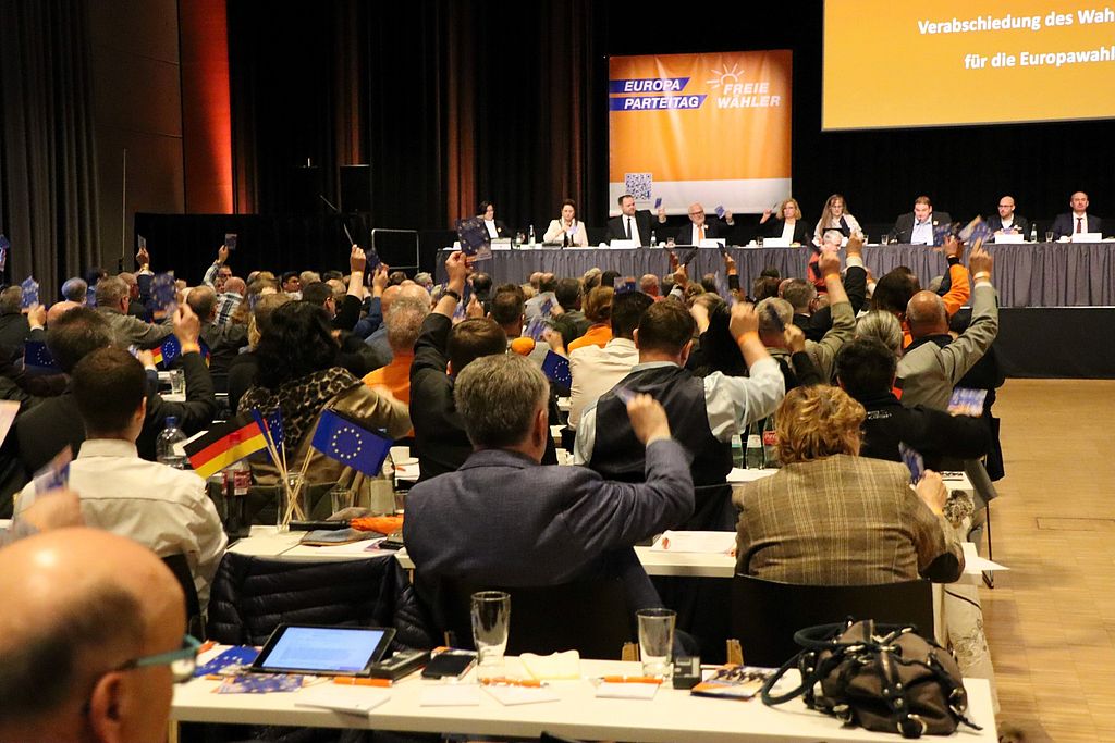 Foto René Wehnert: Bundesparteitag, Verabschiedung des Wahlprogramms für die Europawahl