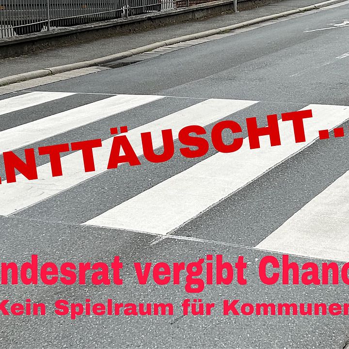 Foto: Steffi Igel - Enttäuscht - Bundesrat vergibt Chance